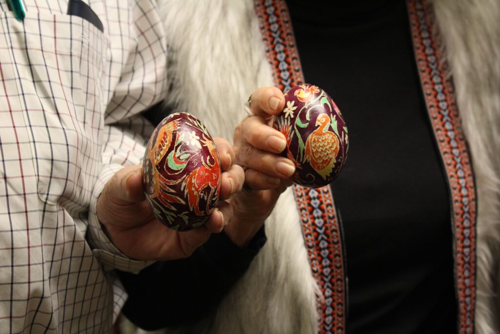 Ukranian wooden eggs