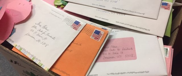 Pile of letter in envelopes