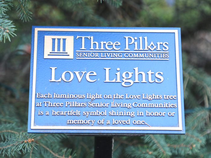 Three Pillars Love Lights